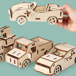 Nuovo Puzzle 3D in <span class=keywords><strong>Legno</strong></span> Hobbies, Giocattolo Educativo Fai-da-Te per Bambini, Certificato CE ed Ecologico - Product Image 5