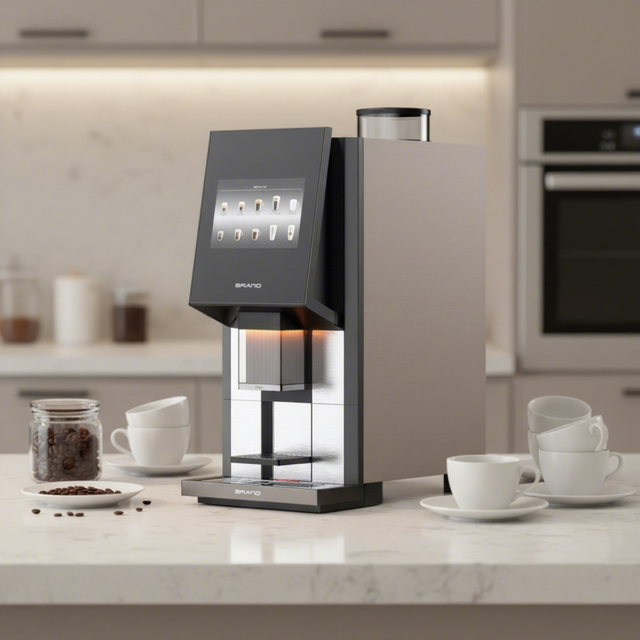 NewSaier Commercial State-Of-The-Art Premium Automatic Coffee Machine 10'' Capacitive Touch Screen 60 Cups/Hour Capacity