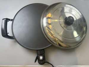 Mogogo Injera Maker 1 pieza 16 pulgadas 220V listo STOCK eléctrico antiadherente Injera Pan 1800W Mitad Injera Maker - Product Image 2