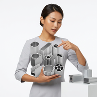 Boîtier en aluminium extrudé sur mesure, profil de support usiné CNC pour carte de circuit imprimé