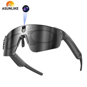 Asunlike Smart <b>Glasses</b> L805 Black With <b>Camera</b> Bluetooth Image Stabilization For Cycling Outdoor Sports - Product Image 1