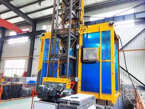 SC200/200 निर्माण यात्री और माल के लिए मंच लहरा बिजली केबल निर्माण लिफ्ट - Product Image 2