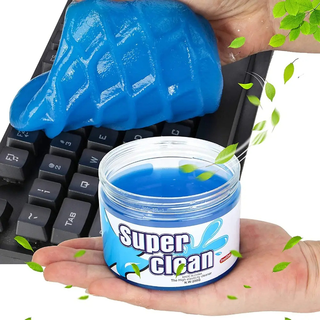 Wholesale Keyboard Cleaner Mud 160g Super Magic for Car Interior Dust Cleaning Dust Cleaning Jelly Car Cleaning Gel