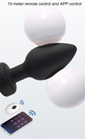 Nouvelles couleurs sans fil à distance silicone femme vibrateur Anal dames amour oeuf Anal gode & Plug Sex Toy pour les femmes