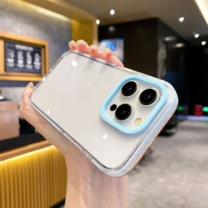 Trong suốt PC TPE <span class=keywords><strong>bumper</strong></span> long lanh bột <span class=keywords><strong>TPU</strong></span> khung bìa cho <span class=keywords><strong>Iphone</strong></span> 12 13 14 15 16 Pro Max điện thoại trường hợp - Product Image 5