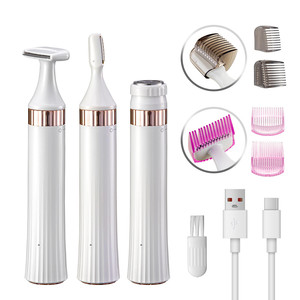 เครื่องโกนขนไฟฟ้า OEM สำหรับผู้หญิง กำจัดขนบิกินี่ ไม่เจ็บ ใช้ได้กับร่างกาย ใช้แบตเตอรี่แบบชาร์จได้ กันน้ำ IPX6 หน้าจอ LCD สำหรับใช้ในบ้าน - Product Image 4