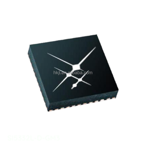 Composants électroniques de circuit SI5332L-D-GM3, horloge de synchronisation originale 48 TFQFN, pad exposé - Product Image 1