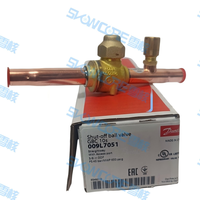 Vannes à boisseau sphérique/vannes d'arrêt Danfoss (GBC6S 009L7020/023Z7050 GBC10S 009L7021/009L7051) - Matériau résistant à l'huile, garantie 1 an