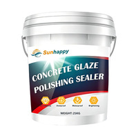 Scellant professionnel haute performance pour le polissage du béton, durcisseur imperméable au silicate de lithium pour la restauration des sols en béton anciens