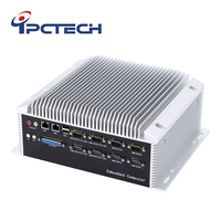 OEM/ODM -30 ℃ ~70 ℃   Temperaturbeständiger Lüfterloser Industrie-Mini-PC mit Unterstützung für 4G- und WLAN-Module