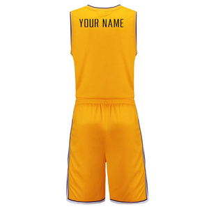 Uniformes de basketball pour jeunes de haute qualité, maillots de sport personnalisés par sublimation, design OEM, tailles plus, uniformes d'équipe imprimés - Product Image 3