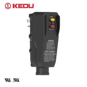 Kedu pd24 tự động thiết lập lại gfci mặt đất lỗi mạch interrupter loại 3R bao vây không ướt Lớp Một prcd 120V ~ 15a-20a 6mA ul - Product Image 1