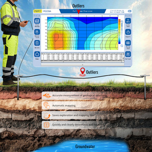 เครื่องตรวจจับน้ำใต้ดิน PQ225 สำหรับสำรวจพื้นที่ธรรมชาติ ระยะ 100-1000 เมตร เครื่องมือค้นหาบ่อน้ำลึก เครื่องมือสำรวจธรณีฟิสิกส์ PQ225A ความแม่นยำสูง - Product Image 2