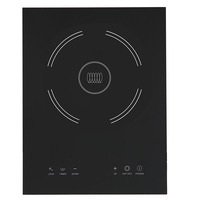 Plaque chauffante électrique de 2500 W 220 V pour le commerce extérieur en Asie du Sud-Est, intégrée, tactile, étanche, à chauffage continu, à tête unique, pour fondue