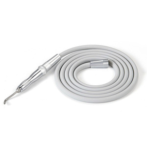 Poignée de pistolet de sablage dentaire avec tuyau flexible, construction métallique pour équipement de thérapie buccale - Product Image 3
