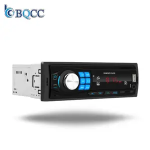 BQCC 1din Universal Car Music Player Radio AI Voice Assistant FM TF AUX Input BT Receive Call Hands-free Radio Vehicle Tape Reco