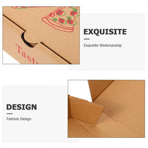 מותאם אישית באיכות גבוהה הניתנים למחזור פיצה מתכלה כולל הדפסה אישית וגודל עבור מרכיבי מזון - Product Image 2