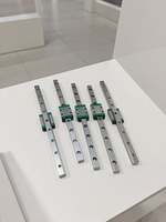 Bloc de glissière linéaire miniature MGN12C 50mm 2000mm, rail en aluminium et roulement en acier, pièces usinées CNC, guide linéaire Hiwin