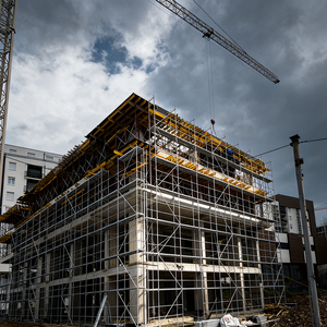 Échafaudage industriel en acier pour entrepôts et hôtels en Europe, avec échafaudage <span class=keywords><strong>de</strong></span> façade haute résistance et sécurisé - Product Image 4