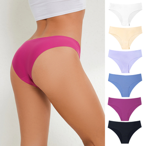 Ice <strong>Silk</strong> Seamless <strong>Knickers</strong> Women High Quality Brief XS-XL Seamless <strong>Knickers</strong> for Women - Product Image 3