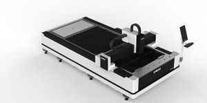 Machine de découpe laser à fibre économique à faible prix, puissance laser 1000w-3000w, zone de travail 3050mm*1550mm, modèle LF3015EPro - Product Image 1