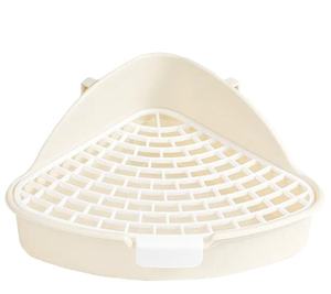 Boîte à litière pour lapin moyen Lapins Boîte de toilette d'angle pour <span class=keywords><strong>furet</strong></span> Hamster Dragon chat cochon d'inde Fournitures pour cochon hollandais - Product Image 3