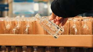 Disponible en el Clásico Botellón de Vidrio de 15 ml con Recubrimiento Degradado para Licores, Vodka, Ginebra, Whisky, Tequila, <span class=keywords><strong>Mezcal</strong></span> - Product Image 6