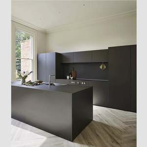 Modern Automatic Complete <b>Kitchen</b> <b>Furniture</b> Island Wood Marble <b>Kitchen</b> Countertop New Design <b>Kitchen</b> Lacquer Plywood Home - Product Image 4