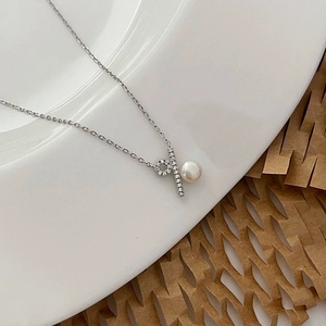 Collar FY-N232 100% <span class=keywords><strong>Amor</strong></span>, Plata <span class=keywords><strong>de</strong></span> Ley S925, Chapado en Oro <span class=keywords><strong>de</strong></span> 14K, con Circonita, Diseño <span class=keywords><strong>de</strong></span> Nicho, Símbolo <span class=keywords><strong>de</strong></span> <span class=keywords><strong>Porcentaje</strong></span>, Cadena <span class=keywords><strong>de</strong></span> Eslabones para Mujer - Product Image 4