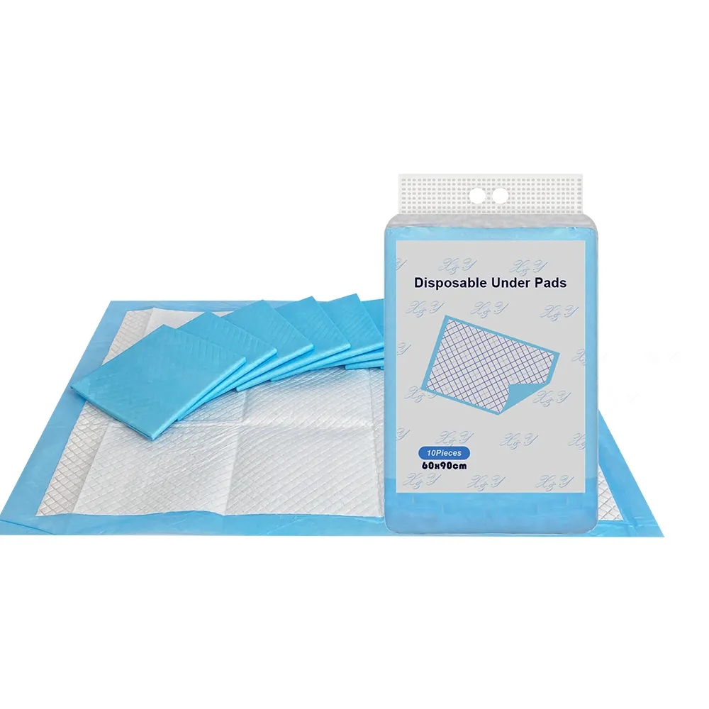 Almohadillas absorbentes desechables para adultos con almohadillas de incontinencia de buena calidad