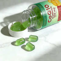 Complément Quotidien Coenzyme Q10 Ubiquinol en Gummies pour Adultes - Soin Naturel Végétalien de la Peau & Soutien Énergétique Immunitaire