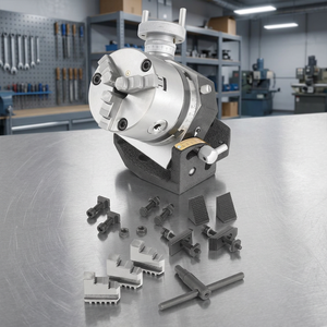 Tête Diviseuse Rotative FERVI Girevole Basculante avec Mandrin, Rotation 360°, Inclinaison 90° - Product Image 3