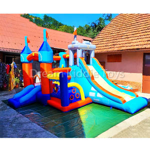 צבע מתנפחים pvc הטירה להקפיץ בית הילדים בחצר האחורית ילדים קפיצות לשחק בבית מתנפחים - Product Image 5