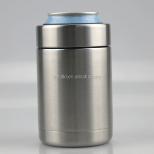 Personalizado <span class=keywords><strong>de</strong></span> acero inoxidable botella <span class=keywords><strong>de</strong></span> cerveza aislante refrigerador <span class=keywords><strong>de</strong></span> 12 oz puede refrigerador vacío mantener frío Para slim puede - Product Image 5