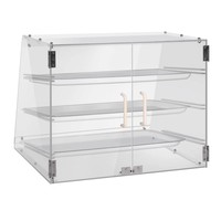 Étagère de présentation de pâtisserie en acrylique transparent pour comptoir, vitrine pour pâtisserie, boulangerie, café