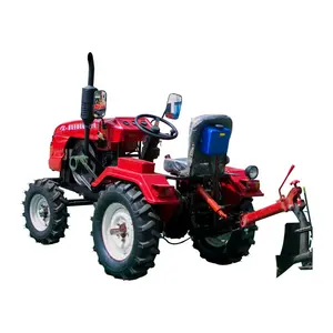 Macchinari Agricoli 20CV 2RM Mini Trattore Agricolo Cingolato Motore Monocilindrico a Quattro Tempi Sollevatore Idraulico a Trasmissione a Cinghia in Vendita - Product Image 1