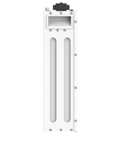 Certificat UE, livraison rapide pour batterie LiFePO4 DL5.0F 5.12kWh 51.2V 100Ah, 6000 cycles de décharge pour système solaire