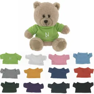 China manufacturer wholesale lovely giveaways plush teddy bear with clothes