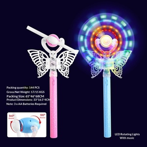 Palo de Plástico Luminoso Transfronterizo con Formas de Pez Payaso, Delfín, Dinosaurio y Tiburón, con Rotación Automática, Luz y Música Intermitentes, para Festivales - Product Image 6