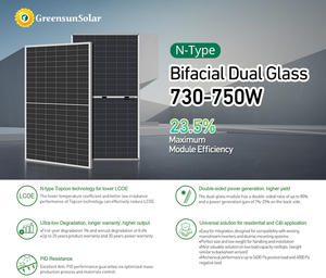Módulo <span class=keywords><strong>Solar</strong></span> Greensun 730 750W de Doble Vidrio Tipo N con Baja Degradación y Larga Garantía - Product Image 5