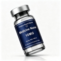 Étiquette de carton pour peptides sur mesure, film BOPP anti-contrefaçon, 2ml 3ml 5ml 10ml 15ml 20ml 30ml, qualité laboratoire