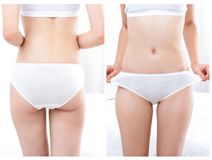 Ropa interior barata de algodón sin costuras para mujer, ropa interior desechable de viaje para mujer - Product Image 5