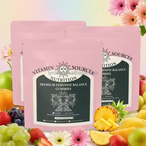 OEM ODM Ananas Hormon Dengesi Jelibonları Premium Multivitamin Kadın Sağlığı Glutensiz Vegan Bitkisel Takviyeler - Product Image 1