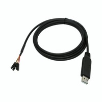 Cable convertidor serie USB 2,0 a 5 pines Dupont TTL RS232 con chip CP2102