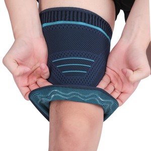 Wholesale Compression <strong>Thigh</strong> Sleeve, Anti-slip Silicone <strong>Thigh</strong> <strong>Support</strong>, Elastic Sports Wrap for Basketball Running Fitness - Product Image 2
