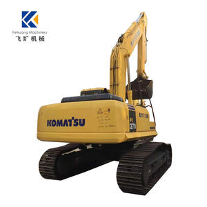 Excavadora usada Komatsu de Boutique de buena venta, equipo de engranaje de motor de refrigeración por agua de 27 toneladas, rendimiento intacto fuerte, 270-8, - Product Image 1