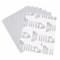 Papier abrasif en oxyde d'aluminium blanc imperméable Qinglong, grain moyen, anti-colmatage, pour le ponçage, le polissage et l'ébavurage du bois et du métal