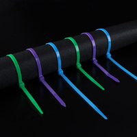 Lot de 100 attaches-câbles en nylon noir autobloquantes, résistantes et incassables, attaches-câbles en plastique robustes