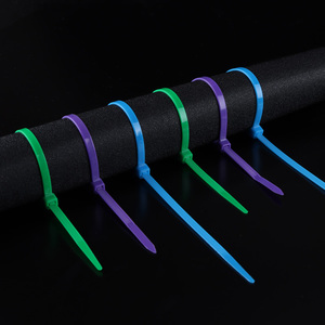 100 chiếc dây buộc nhựa nylon đen tự khóa chắc chắn, không bao giờ gãy, siêu bền - Product Image 5