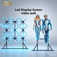 Ventilateur d'affichage holographique immersif pour magasins de détail, projecteur publicitaire haute luminosité avec télécommande et fonction de jonction